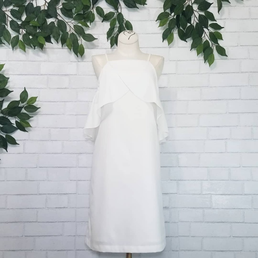 Exquisite Off Shoulder White Dress